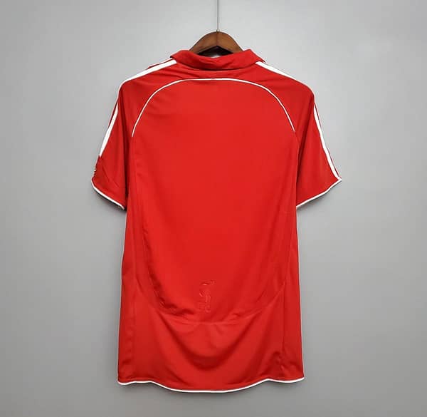 Retro Liverpool 06/07 home Soccer Jersey - Image 4