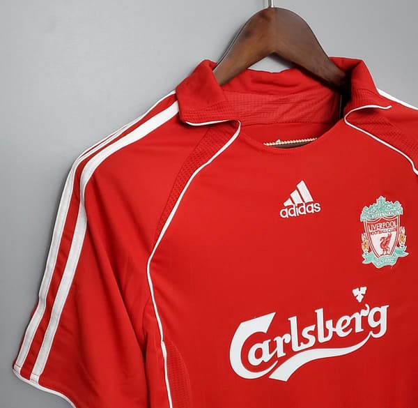 Retro Liverpool 06/07 home Soccer Jersey - Image 6