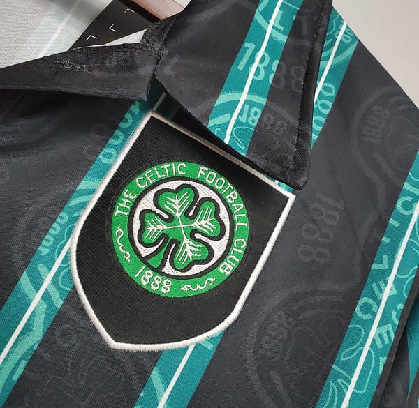 Retro Celtics 92/93 away Soccer Jersey - Image 5
