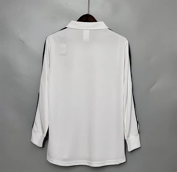 Retro Long Sleeve 01/02 Real Madrid Home Champion league Jersey (No Sponsor) - Image 9
