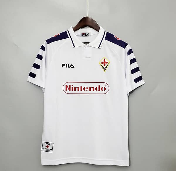 Retro 98/99 Fiorentina Away White Jersey