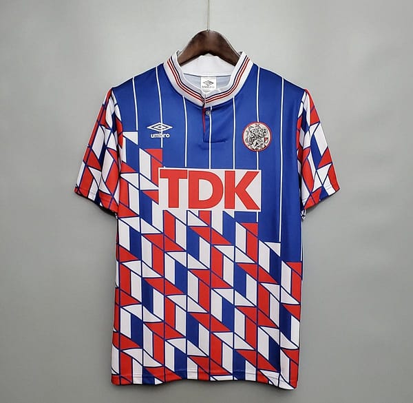 Retro 1990 Ajax away Soccer Jersey