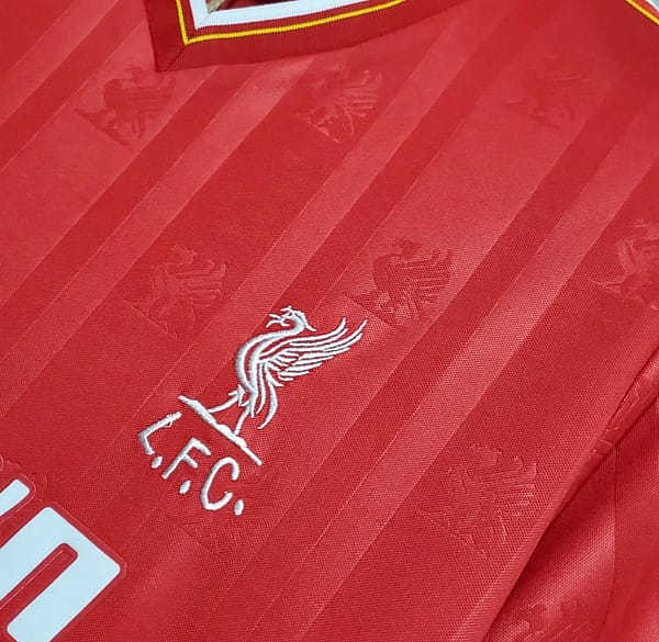 Retro 85/86 Liverpool home Soccer Jersey - Image 6