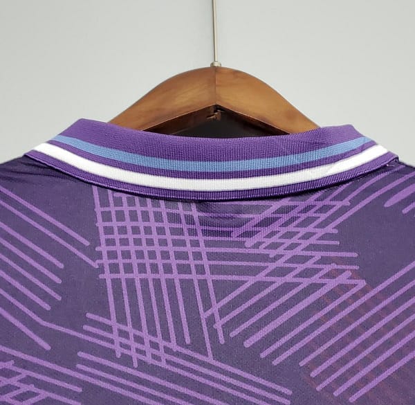 Retro 92/93 Fiorentina home Soccer Jersey - Image 2