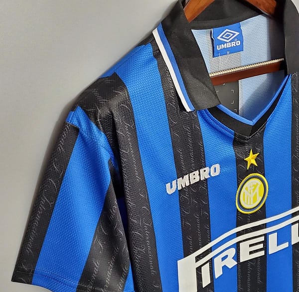 Retro 97/98 Inter Milan home Soccer Jersey - Image 3