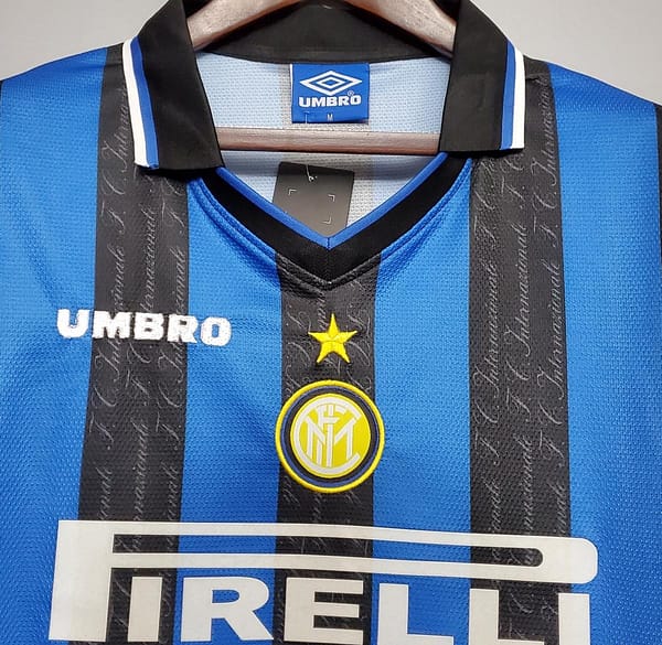 Retro 97/98 Inter Milan home Soccer Jersey - Image 6