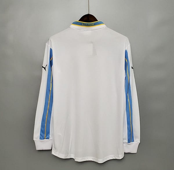 Retro 00/01 Lazio Long sleeve away Soccer Jersey - Image 2