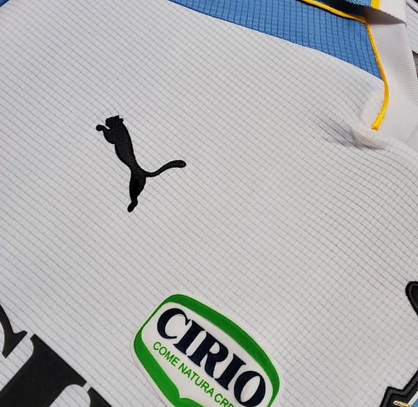Retro 00/01 Lazio Long sleeve away Soccer Jersey - Image 8