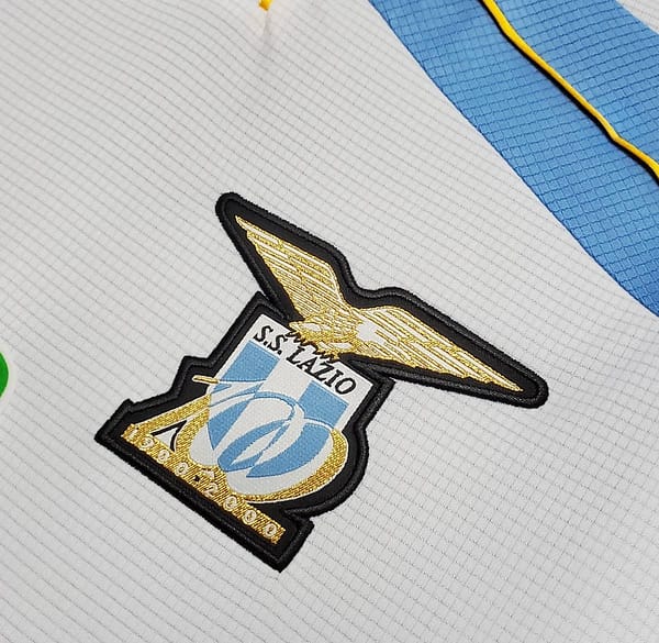 Retro 00/01 Lazio Long sleeve away Soccer Jersey - Image 9