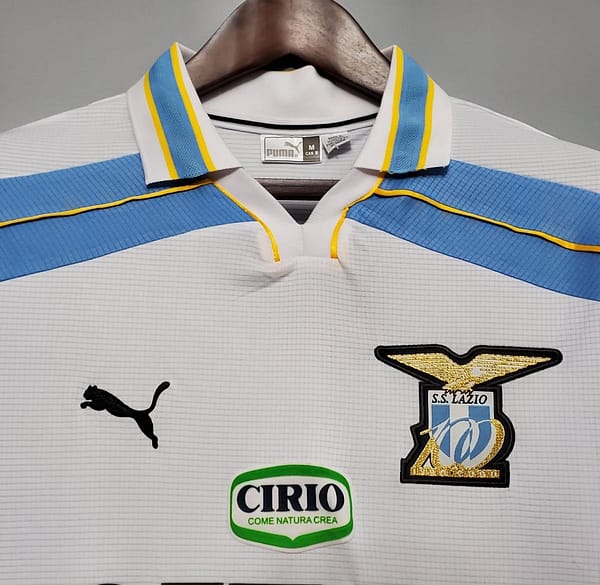 Retro 00/01 Lazio Long sleeve away Soccer Jersey - Image 10