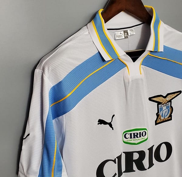 Retro 00/01 Lazio away Soccer Jersey - Image 5