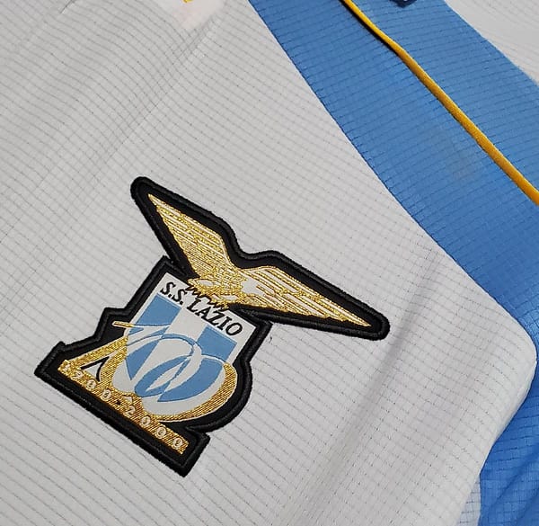 Retro 00/01 Lazio away Soccer Jersey - Image 9