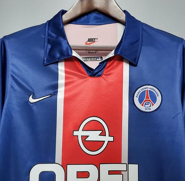 Retro 98/99 PSG home Soccer Jersey - Image 9