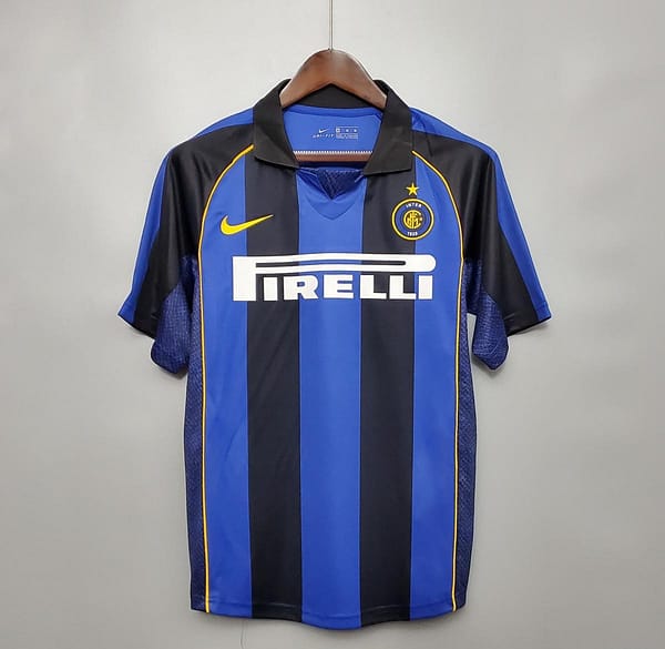 Retro 01/02 Inter Milan home Soccer Jersey
