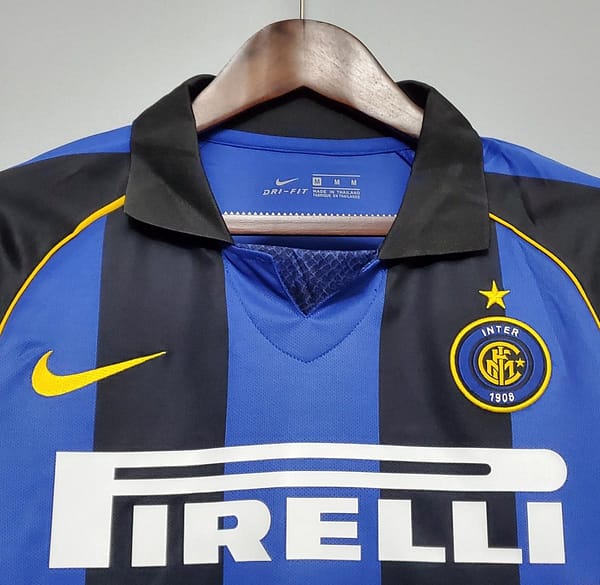 Retro 01/02 Inter Milan home Soccer Jersey - Image 8