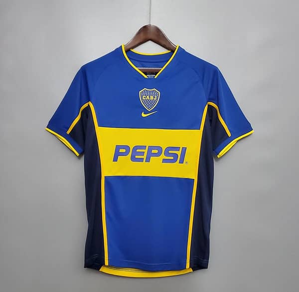 Retro 01/02 Boca Juniors Home Jersey