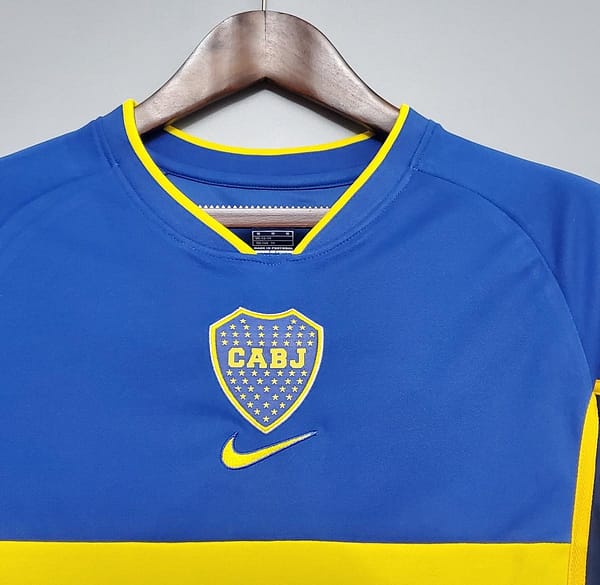 Retro 01/02 Boca Juniors Home Jersey - Image 2