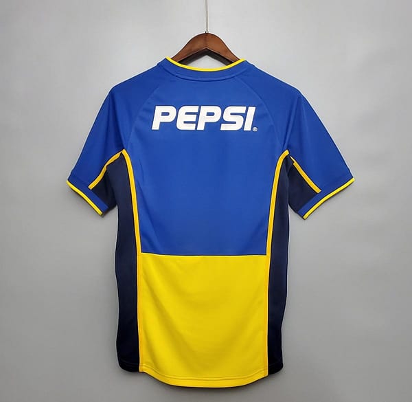 Retro 01/02 Boca Juniors Home Jersey - Image 3