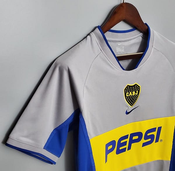 Retro Boca Juniors 2002 away Soccer Jersey - Image 6