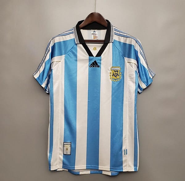 Retro Argentina 1998 home Soccer Jersey