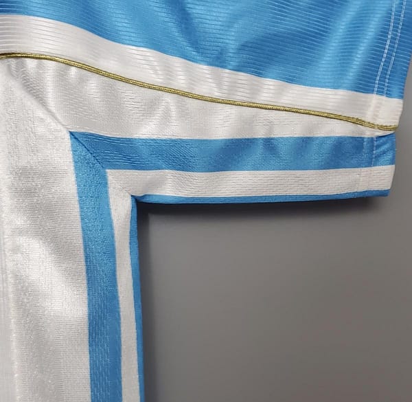 Retro Argentina 1998 home Soccer Jersey - Image 4