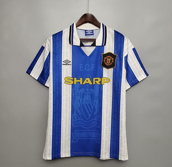 Retro 94/96 Manchester United away Soccer Jersey