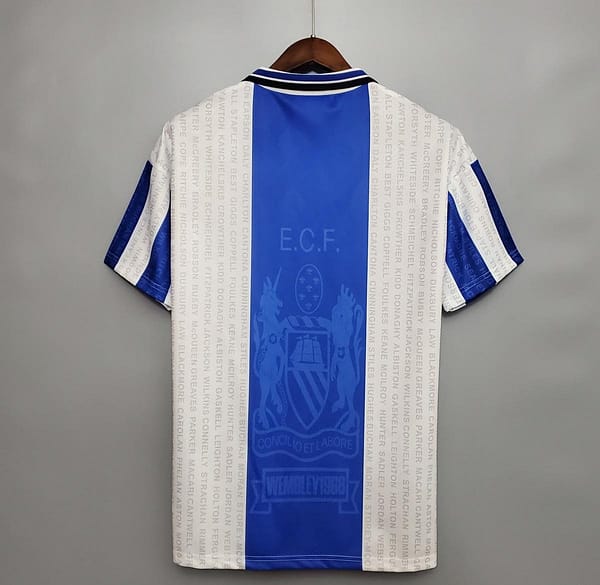 Retro 94/96 Manchester United away Soccer Jersey - Image 2