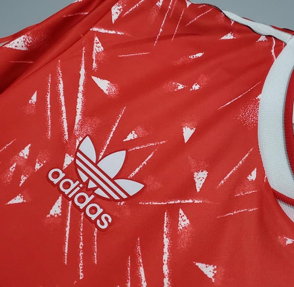 Retro 89/91 Liverpool home Soccer Jersey - Image 9