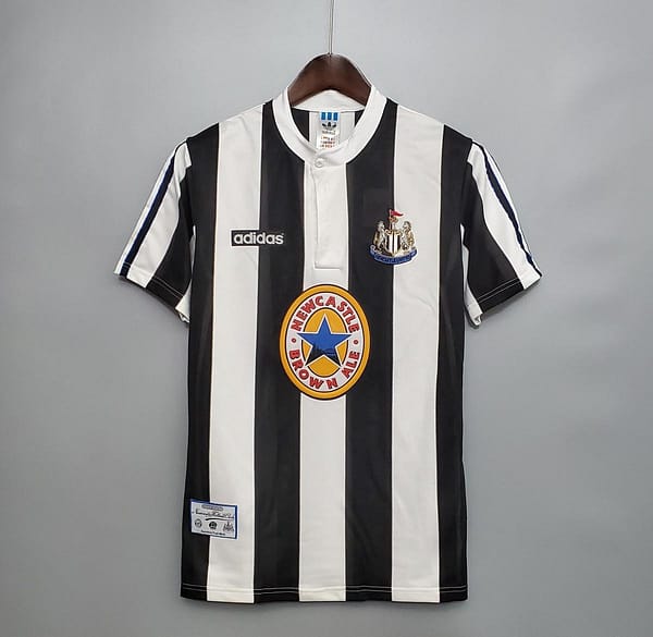 Retro 95/97 Newcastle United home Soccer Jersey