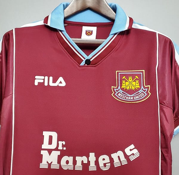Retro 99/01 West Ham United home Soccer Jersey - Image 4