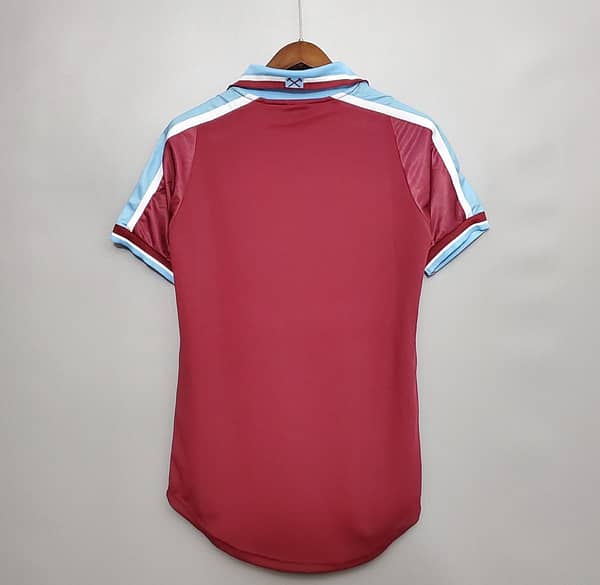 Retro 99/01 West Ham United home Soccer Jersey - Image 5