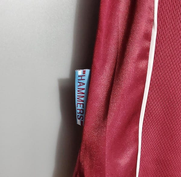 Retro 99/01 West Ham United home Soccer Jersey - Image 8