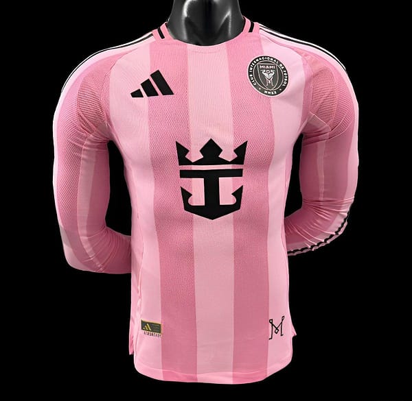 Player Version 25/26 Inter Miami Away Pink Long Sleeve Jersey