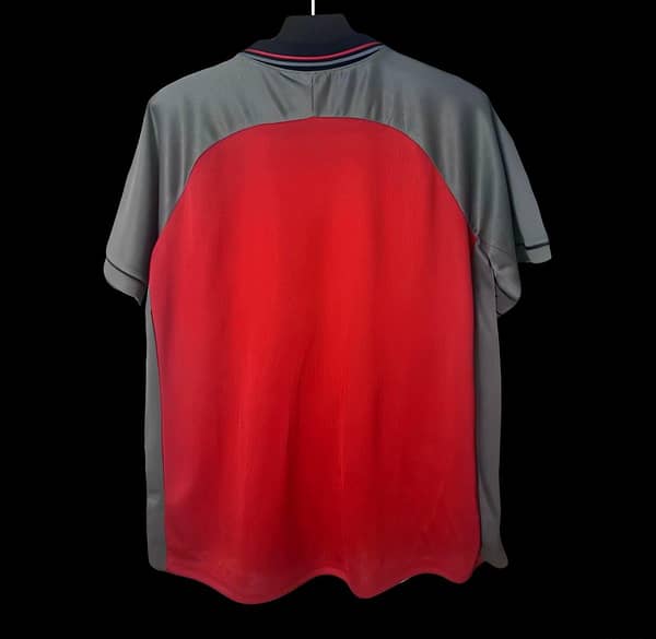 Retro 99/00 Deportivo La Coruna Third Red Jersey - Image 2