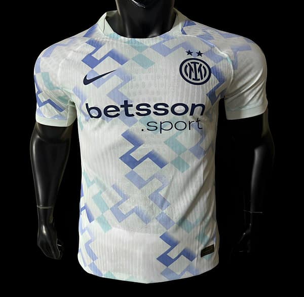 Player Version 25/26 Inter Milan Away White Jersey With Sponsor