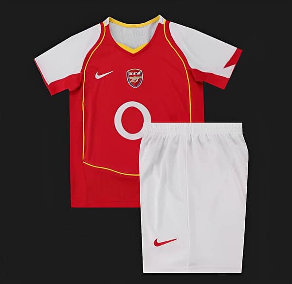 Retro Kids 04/05 Arsenal Home Jersey