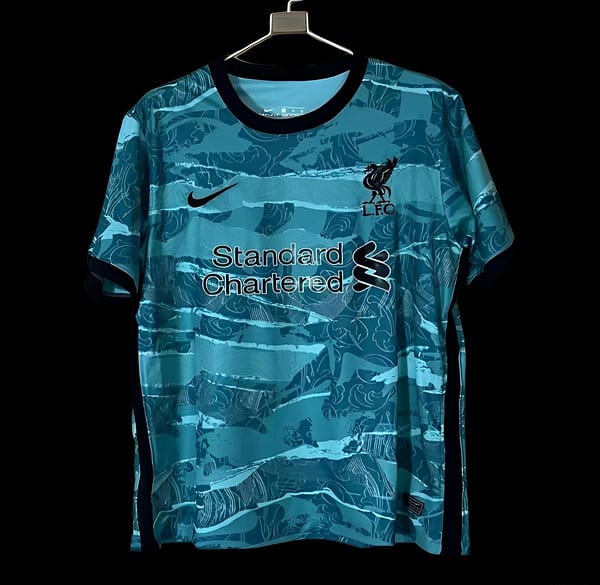 Retro 20/21 Liverpool Away Green Jersey