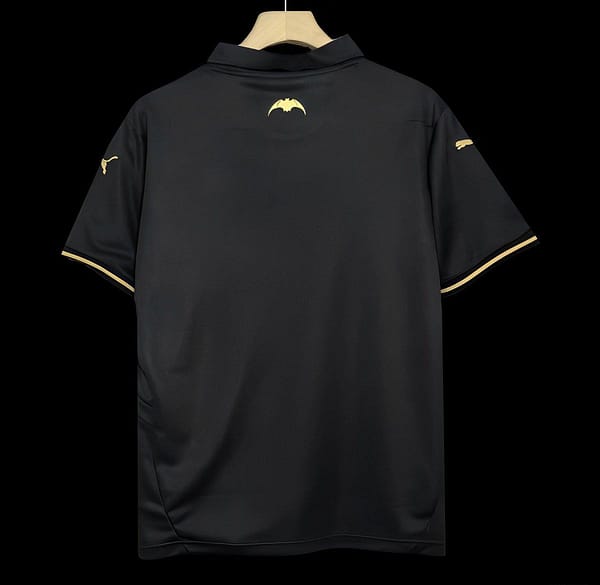 24/25 Valencia Away Black Jersey-NO Sponsor - Image 2