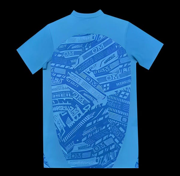 24/25 Olympique Marseille Blue Pre-match Jersey - Image 2