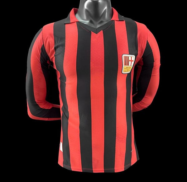 Player Version 24/25 AC Milan Home 125Th Anniversary Long Sleeve Jersey