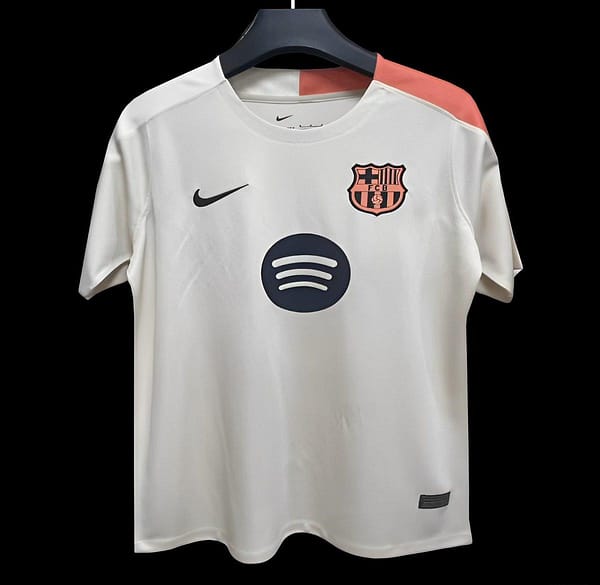 25/26 Barcelona Beige Pre-Match Jersey