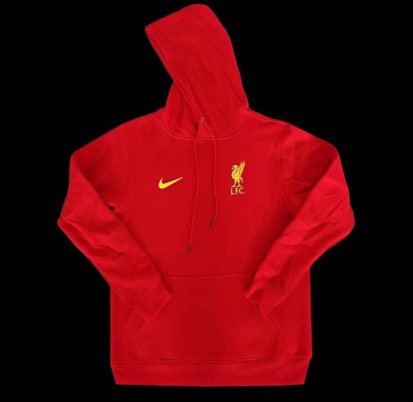 24/25 Liverpool Navy/Red/Black/Beige/Grey Hoodie WIth Black Badge