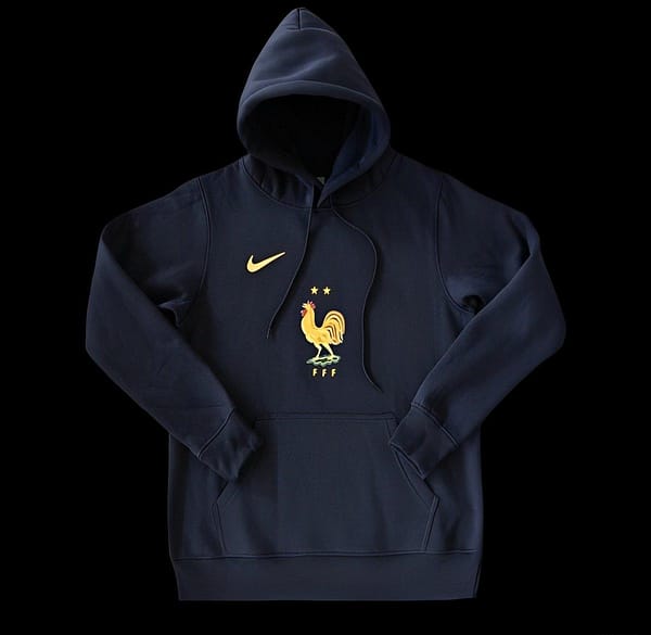 2024 France Navy/Red/Black/Beige/Grey Hoodie WIth Black Badge