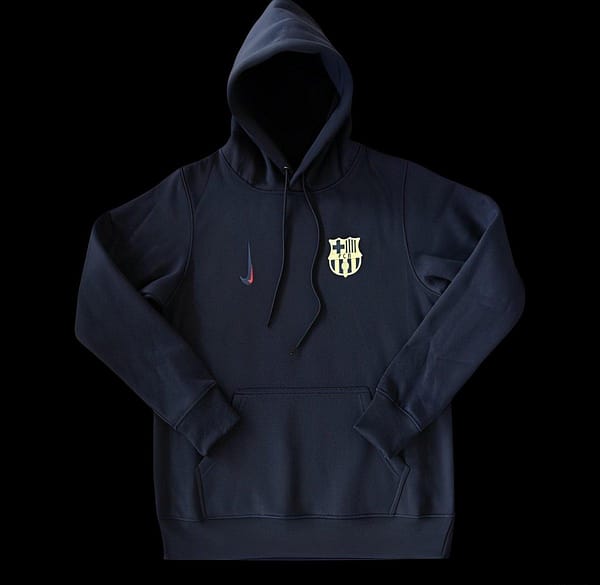 24/25 Barcelona Navy/Red/Black/Beige/Grey Hoodie WIth Black Badge