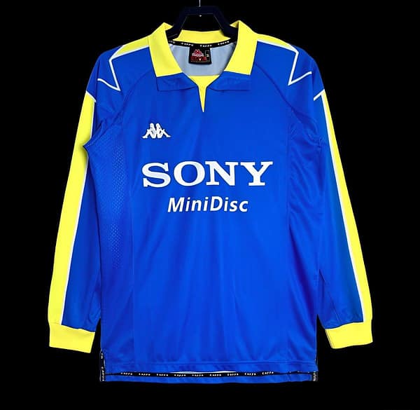 Retro 97/99 Juventus Away Blue Long Sleeve Jersey