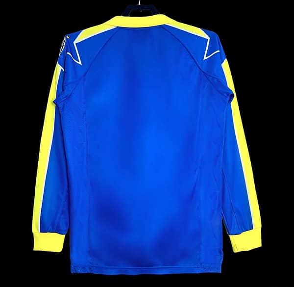 Retro 97/99 Juventus Away Blue Long Sleeve Jersey - Image 2