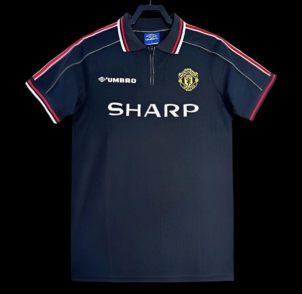 Retro 98/99 Manchester United Goalkeeper Navy Jersey