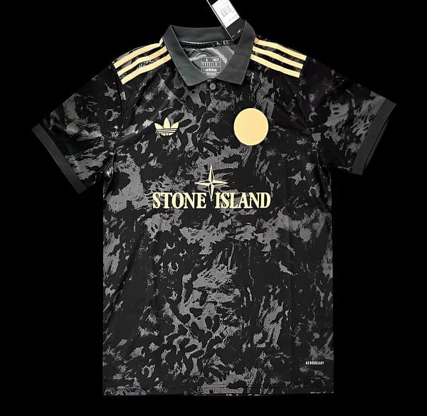 24/25 AJax x Stone Island Black Special Jersey