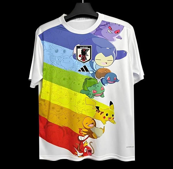 2024 Japan x Pokémon Concept White Jersey