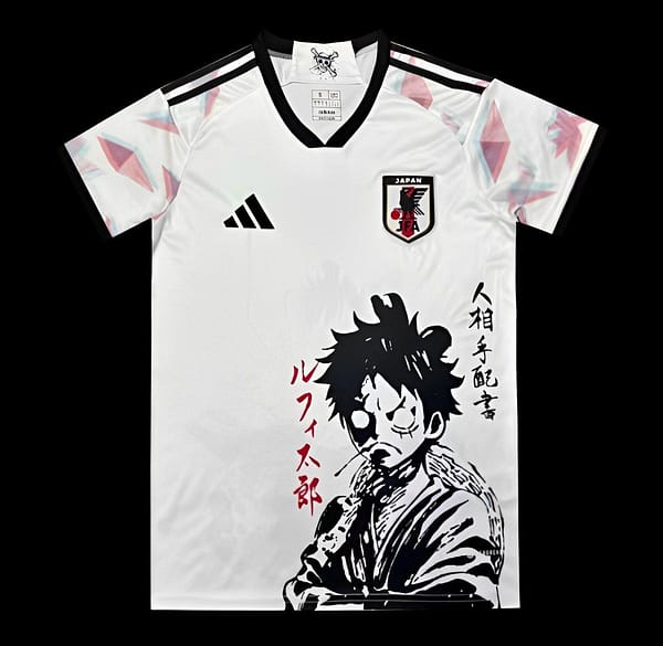 2022 Japan Away White One Piece Luffytaro Special Jersey